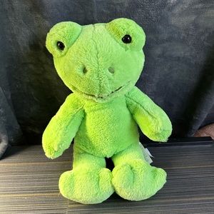 Build A Bear Exclusive Green Spring Frog Plush 16in Stuffed Animal Toy 2022